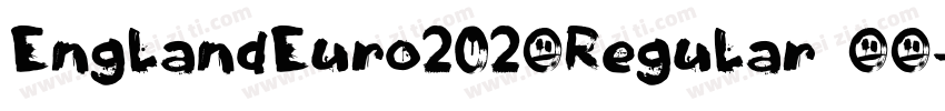 EnglandEuro2024Regular 字体字体转换